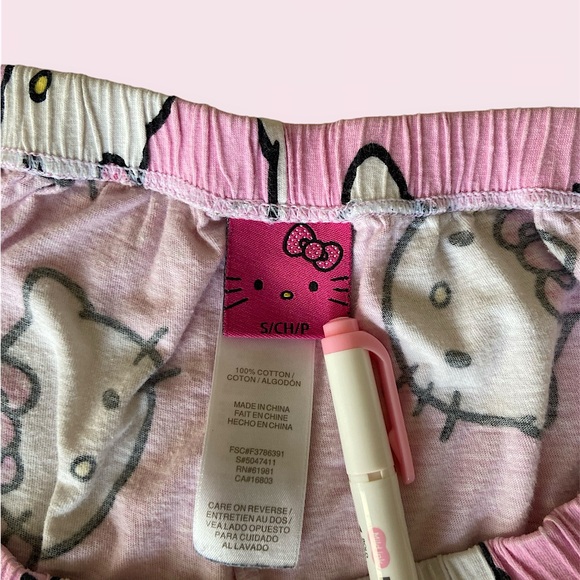 hello kitty pink pajama pants - Picture 5 of 7